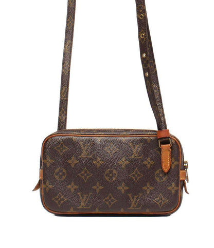 訳あり ルイ・ヴィトン ショルダーバッグ 斜め掛け ポシェット マルリーバンドリエール モノグラム M51828 レディース LOUIS VUITTON
