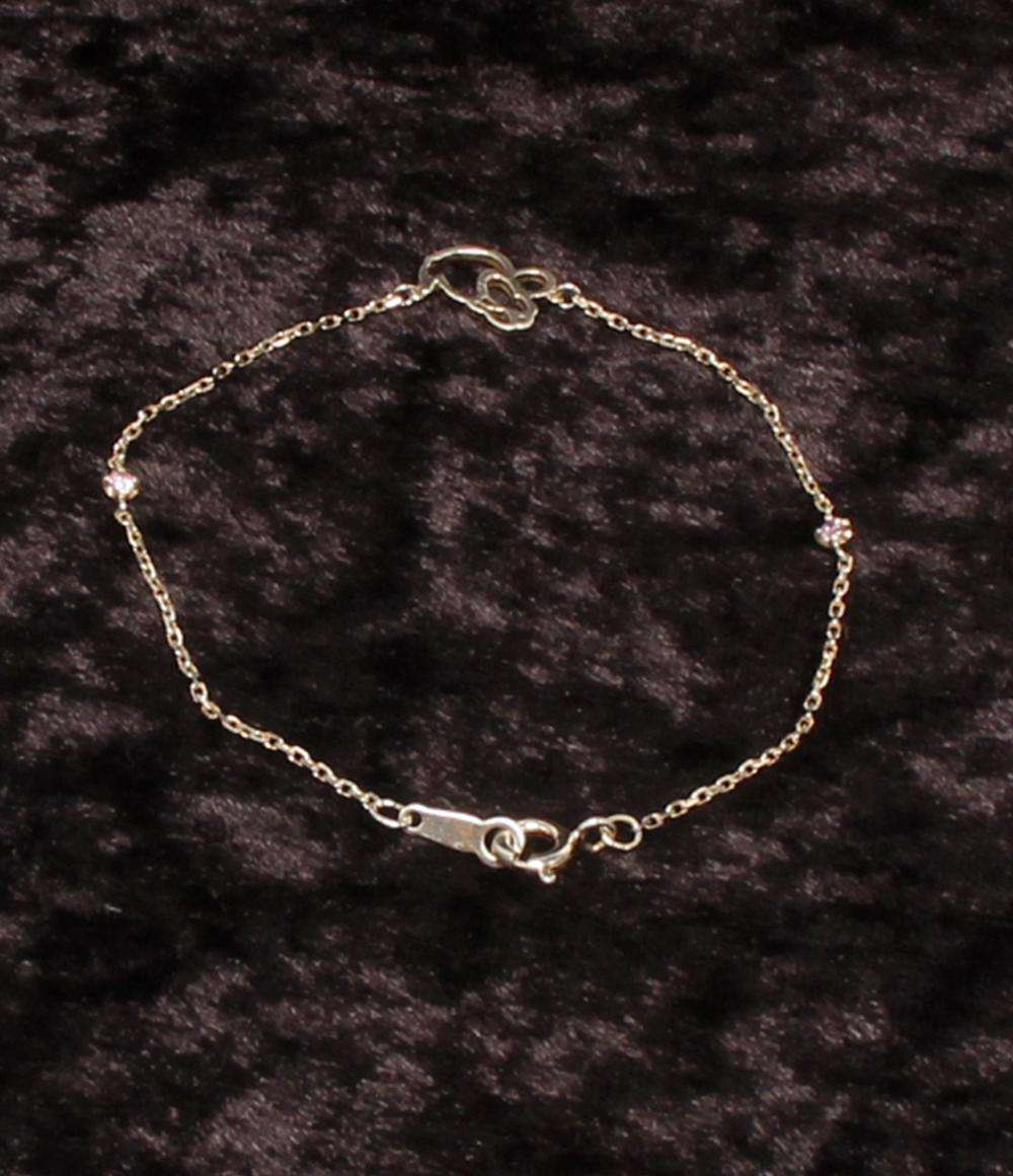 美品 ザ・キッス ブレスレット SV ミニーマウスモチーフ レディース THE KISS Disney