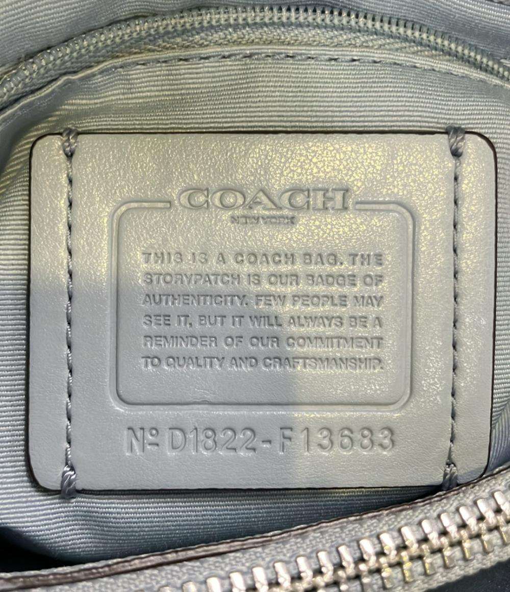 COACH 2WAY ハンドバッグ ショルダーバッグ 斜め掛け F13683