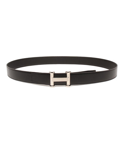 エルメス ベルト D刻印 シルバー金具 Hバックル リバーシブル メンズ HERMES