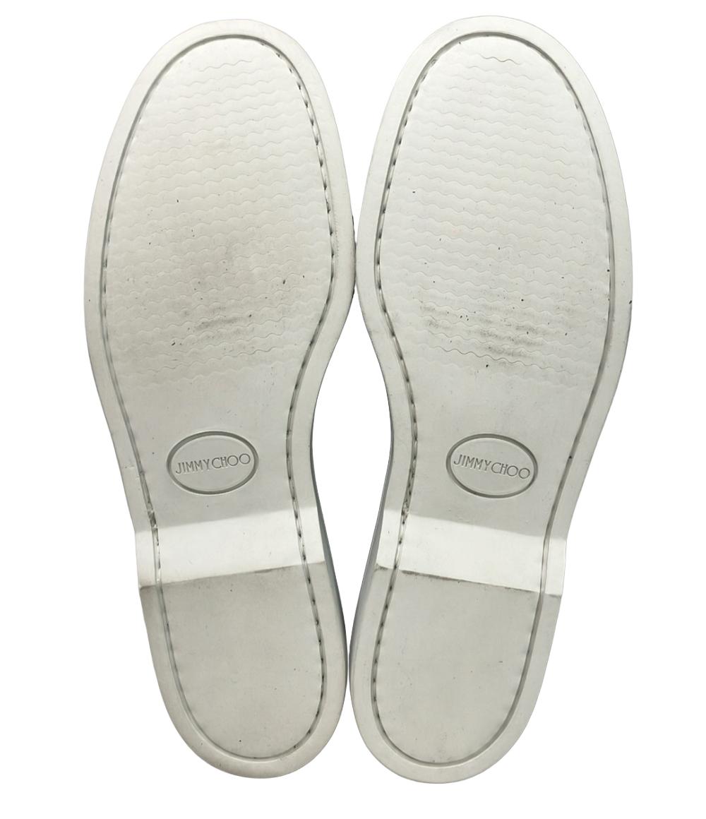 Jimmy Choo クロコ型押しローカットスニーカー メンズ SIZE 42 1/2 (27.5cm) ジミーチュウ