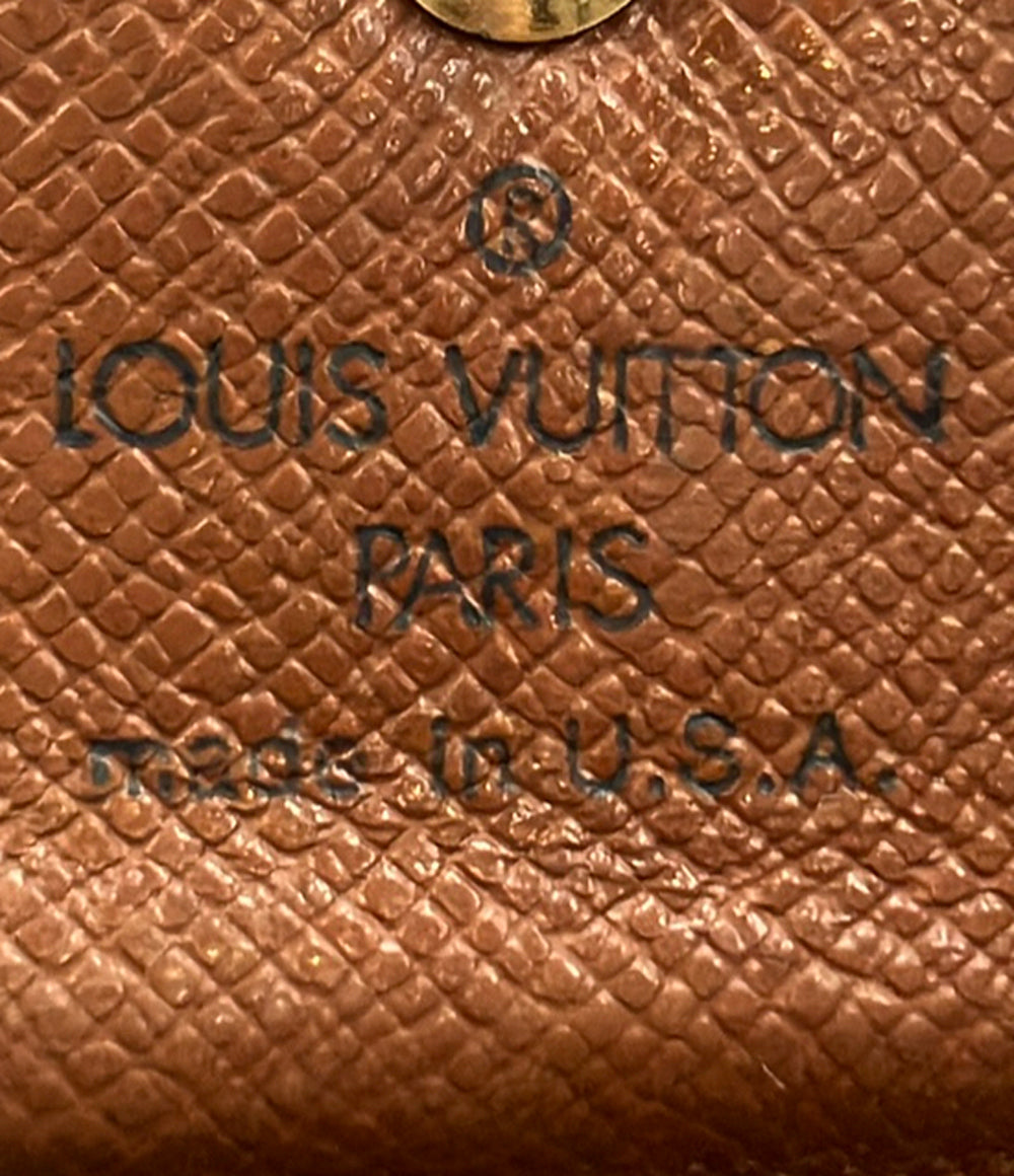 訳あり LOUIS VUITTON 4連キーケース ミュルティクレ 4 モノグラム M62631 レディース メンズ ルイ・ヴィトン