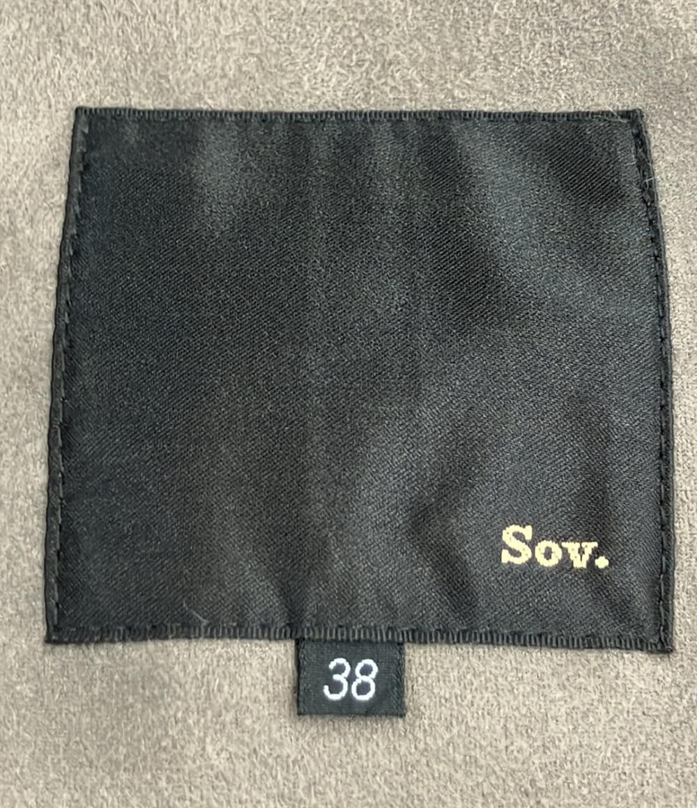 Sov. フェイクムートンコート ファー欠品 0307-330-193A レディース SIZE 38 (M) ソブ