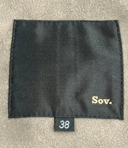 Sov. フェイクムートンコート ファー欠品 0307-330-193A レディース SIZE 38 (M) ソブ