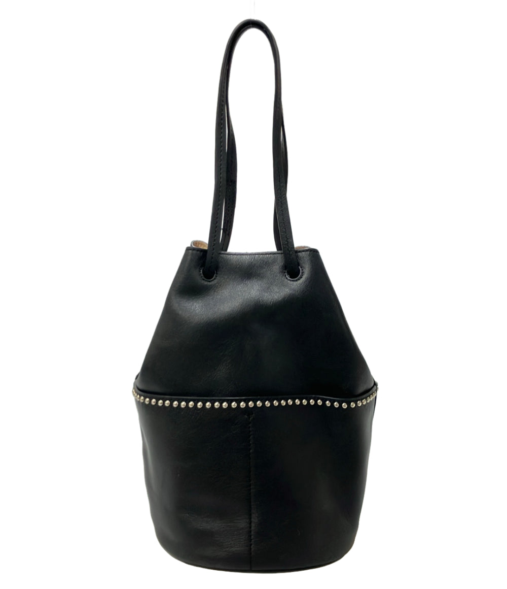 美品 J&M Davidson ハンドバッグ トートバッグ 巾着型 レザー レディース ジェイアンドエムデヴィッドソン