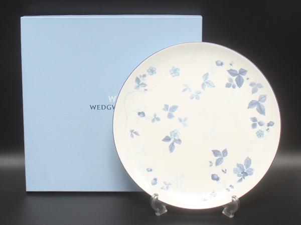 美品 ウエッジウッド プレート 大皿 27cm ストロベリーブルー WEDGWOOD