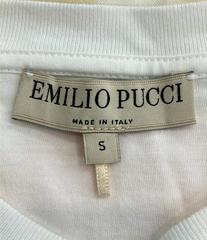エミリオ・プッチ ノースリーブTシャツワンピース バックプリント レディース SIZE S Emilio Pucci