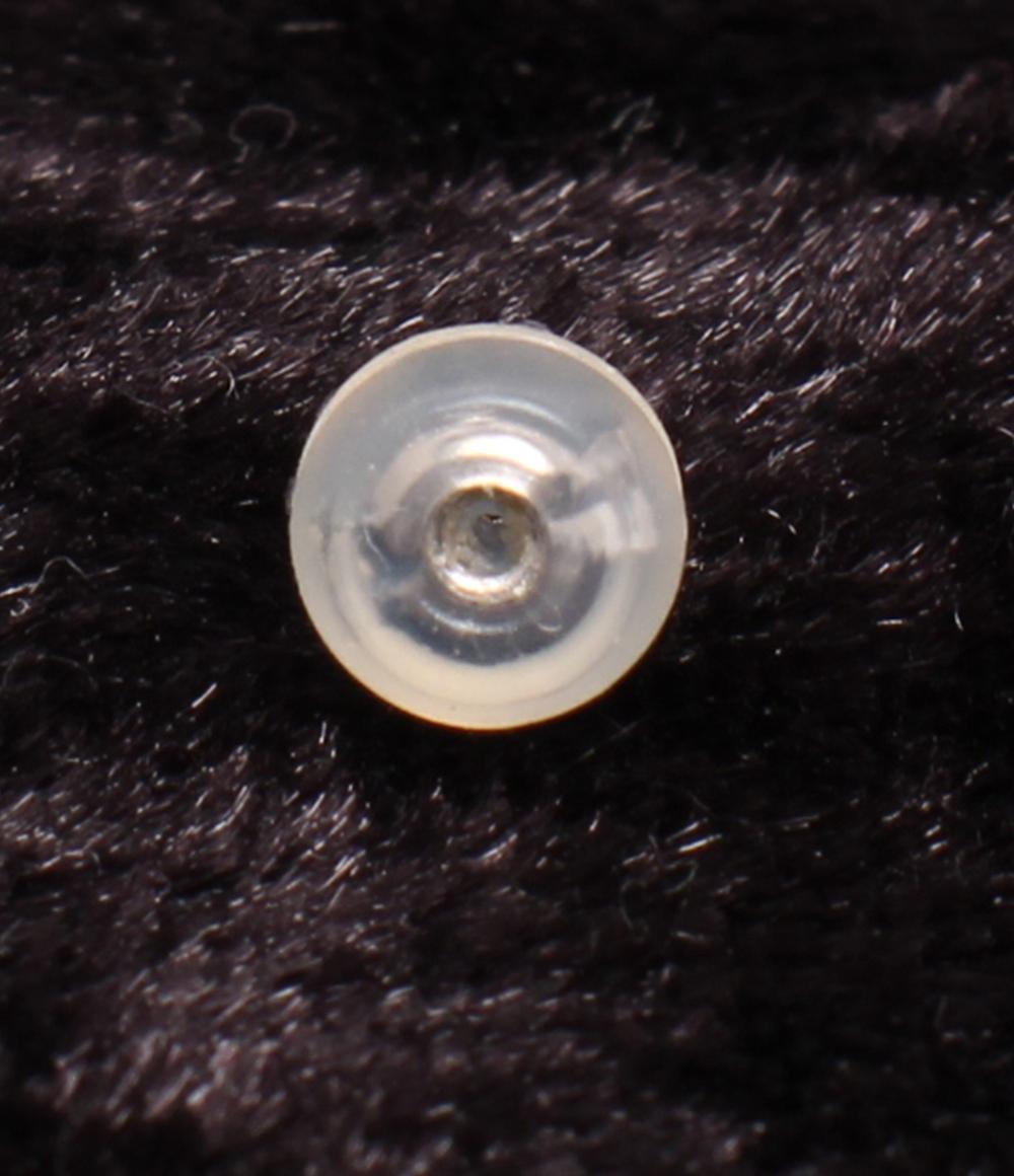 美品 4℃ ピアス K10 ブルートパーズ スイング レディース ヨンドシー