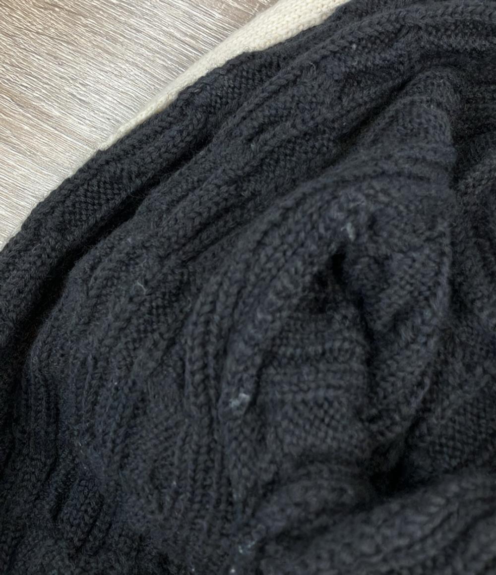 SAINT LAURENT 長袖ニット アーガイル柄 フード付き ボタンレス 19AW BAJA HOODIE 587043 メンズ SIZE XS サンローラン