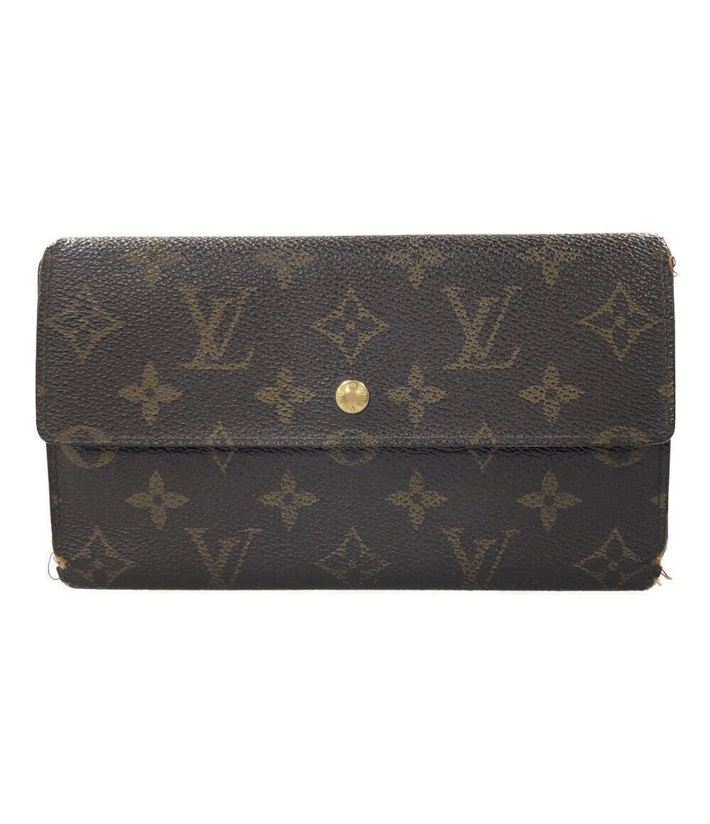 ルイヴィトン  長財布 ポルトトレゾールインターナショナル モノグラム   M61215 メンズ  (長財布) Louis Vuitton