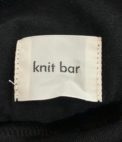 ニットバー ハイネック長袖ロングワンピース レディース knit bar