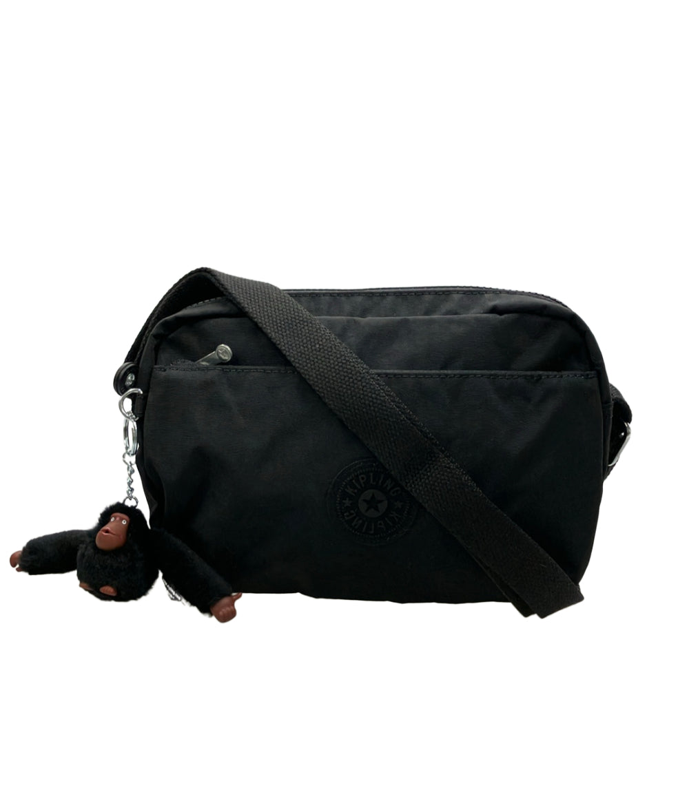 美品 Kipling ショルダーバッグ 斜め掛け ナイロン メンズ キプリング