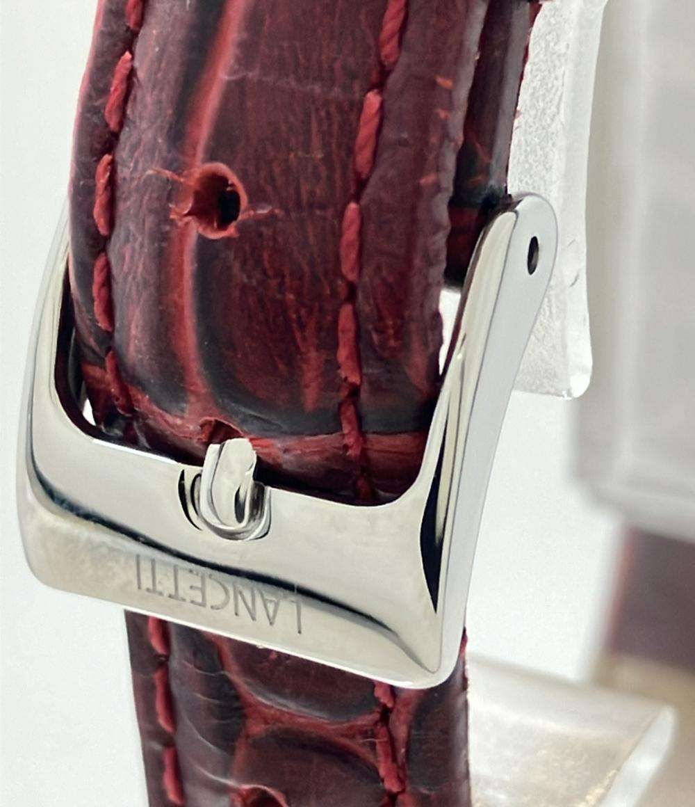 ランチェッティ 腕時計 ソーラー ホワイト LT-6864 レディース LANCETTI