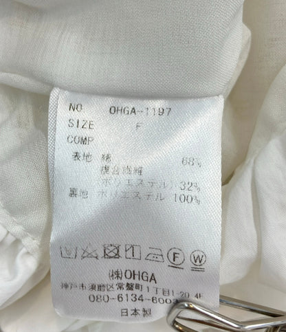 OHGA 半袖ブラウス レディース SIZE F (M) オオガ