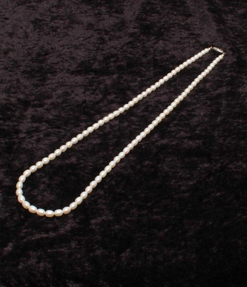 ネックレス 淡水パール 7×5mm レディース