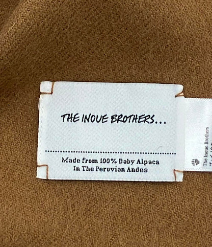 美品 ザイノウエブラザーズ マフラー ベイビーアルパカ 100% レディース THE INOUE BROTHERS