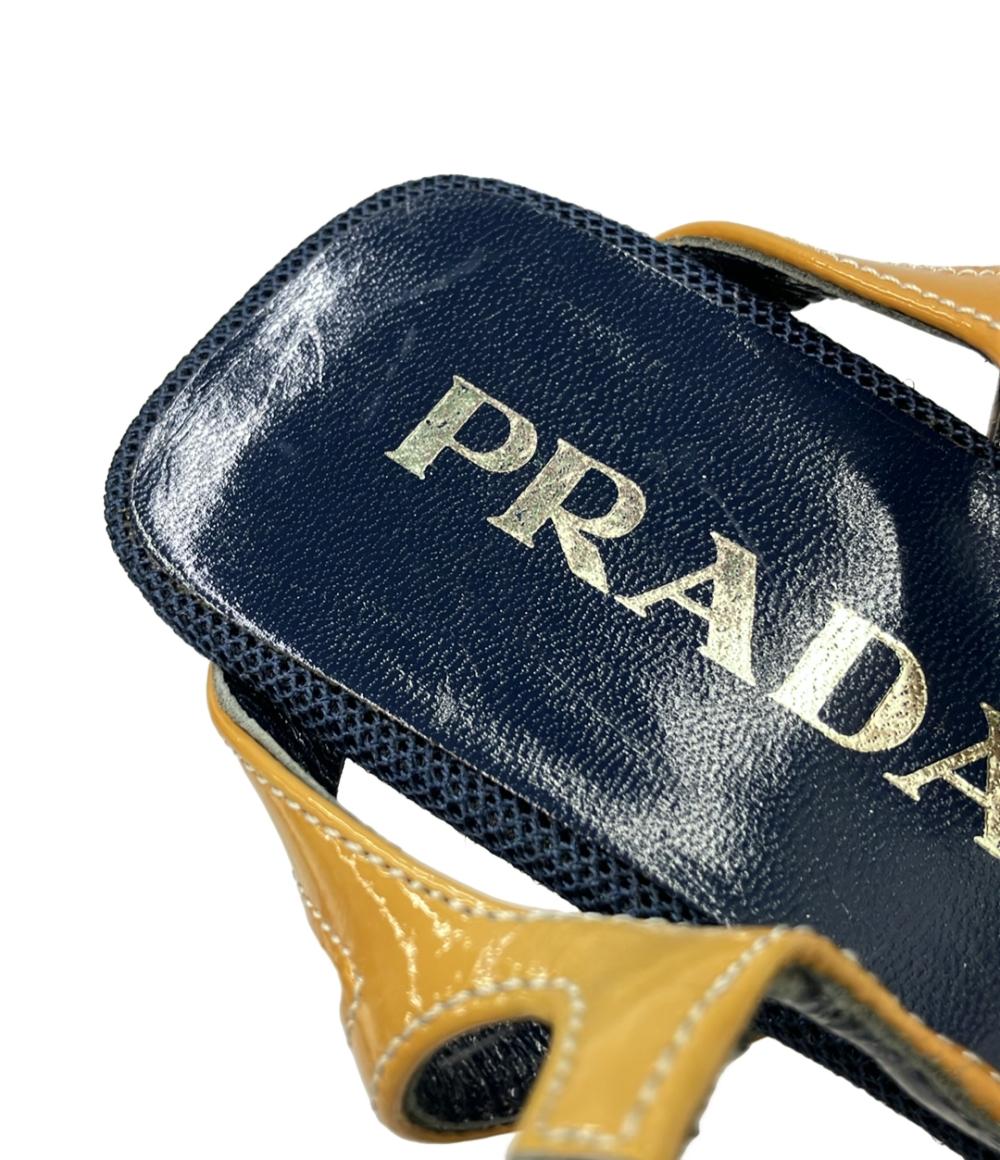 PRADA バックストラップサンダル レディース SIZE 36 (23cm) プラダ