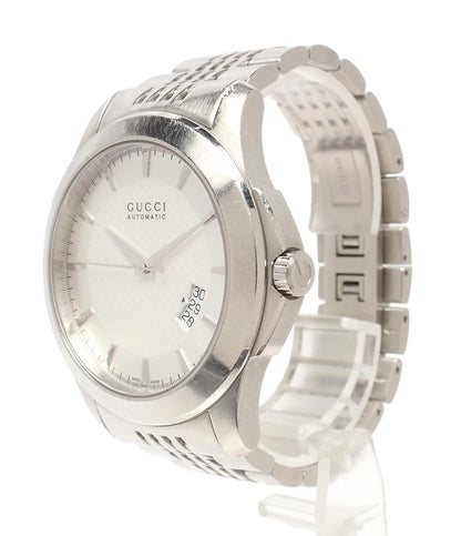 GUCCI 腕時計 Gタイムレス  G-Timeless 自動巻き シルバー 126.2 メンズ グッチ