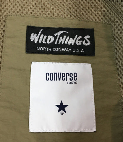 コンバーストウキョウ  フリースジャケット wild things     A2828FJM201 レディース SIZE 2 (M) CONVERSE TOKYO