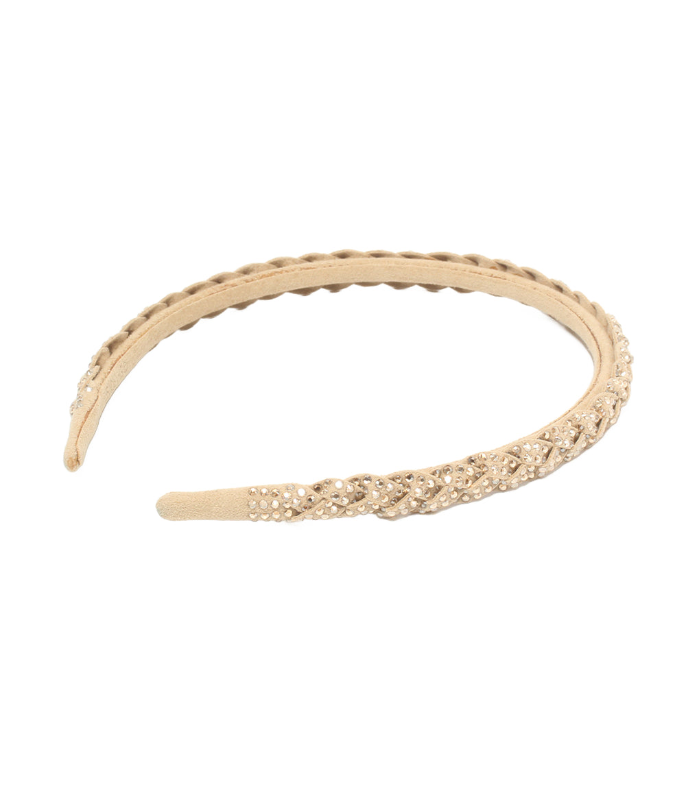 SWAROVSKI カチューシャ ヘアアクセサリー レディース スワロフスキー