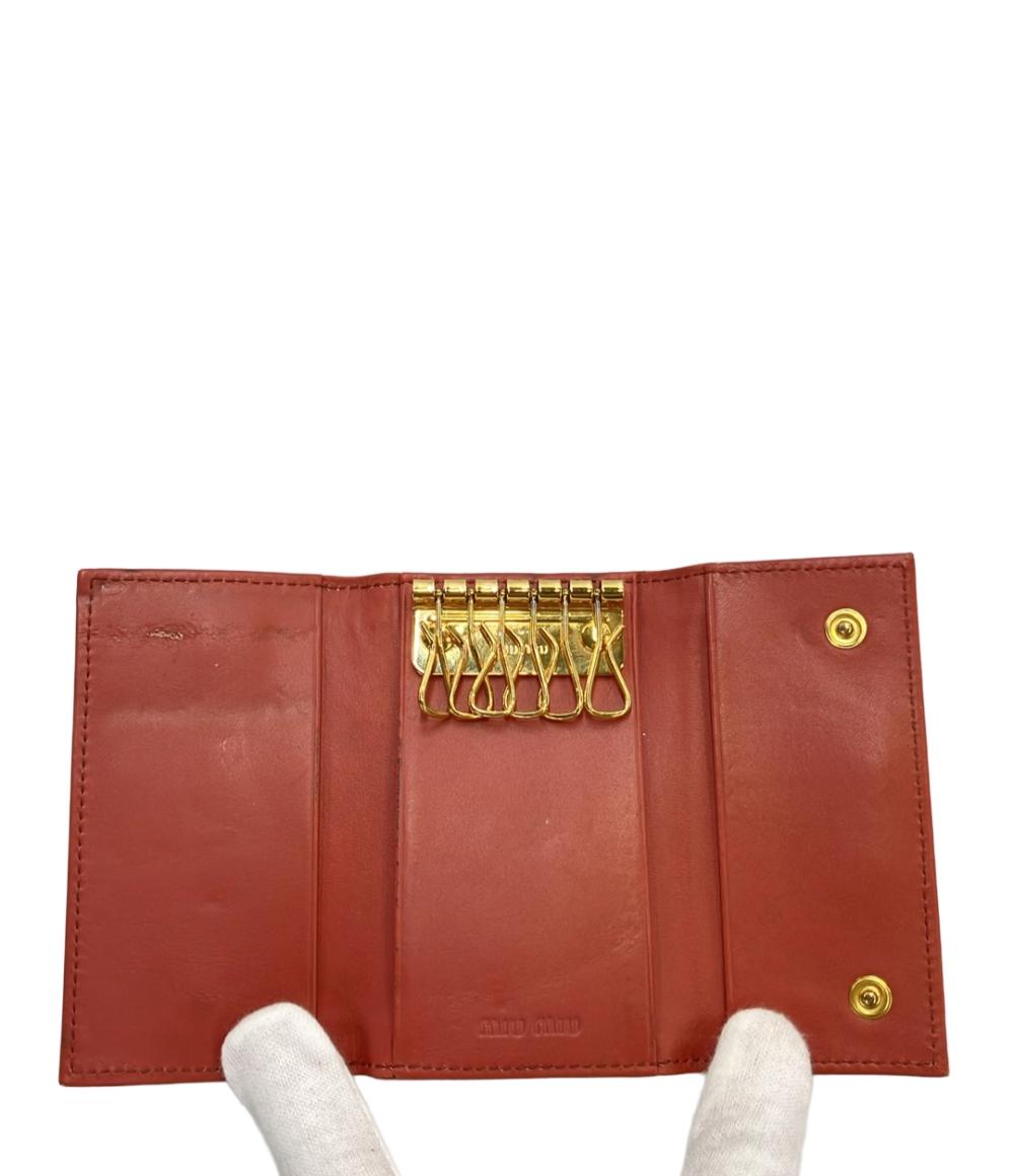 Miu Miu 6連キーケース レディース ミュウ ミュウ