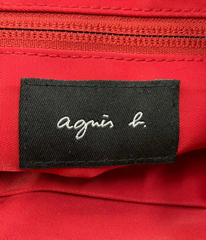美品 agnes b. ショルダーバッグ 斜め掛け レディース アニエスベー