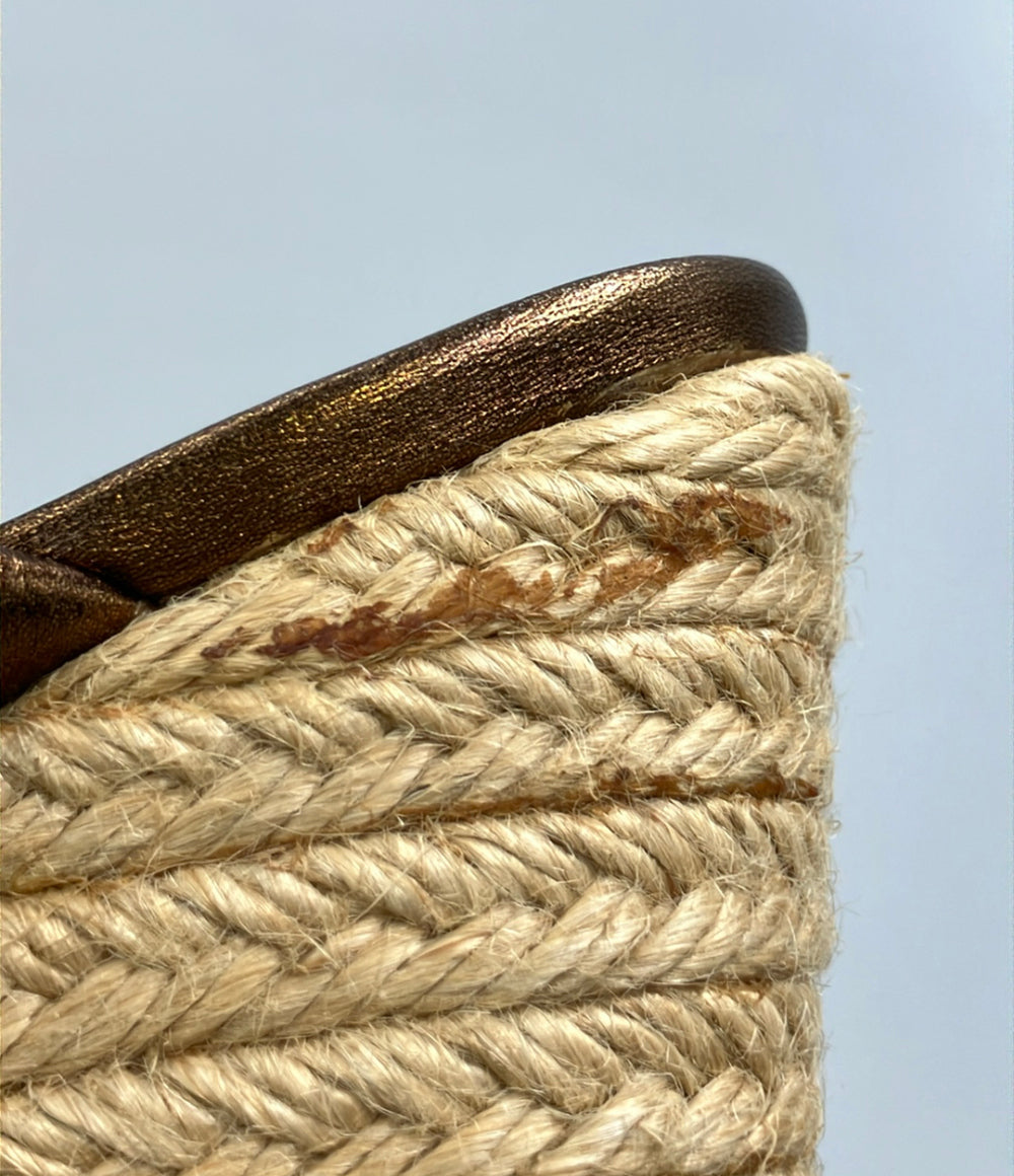 LOUIS VUITTON ウェッジソールサンダル レディース SIZE 34 (22cm) ルイ・ヴィトン