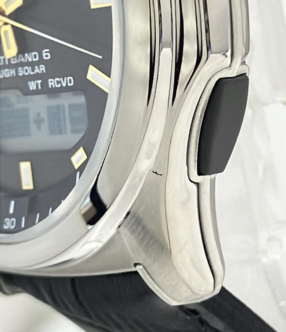 カシオ 腕時計 ソーラー ブラック WVA-M630 メンズ CASIO