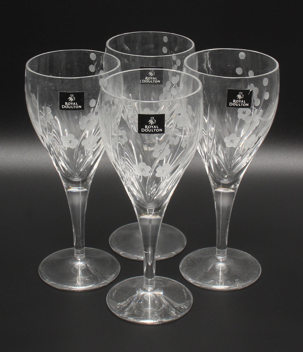 Royal Doulton ワイングラス 4点セット チェルシー ロイヤルドルトン
