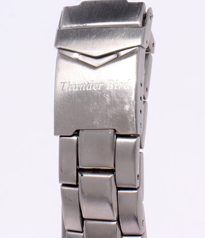 CITIZEN 腕時計 サンダーバード Thunder Bird クオーツ ブラック メンズ シチズン