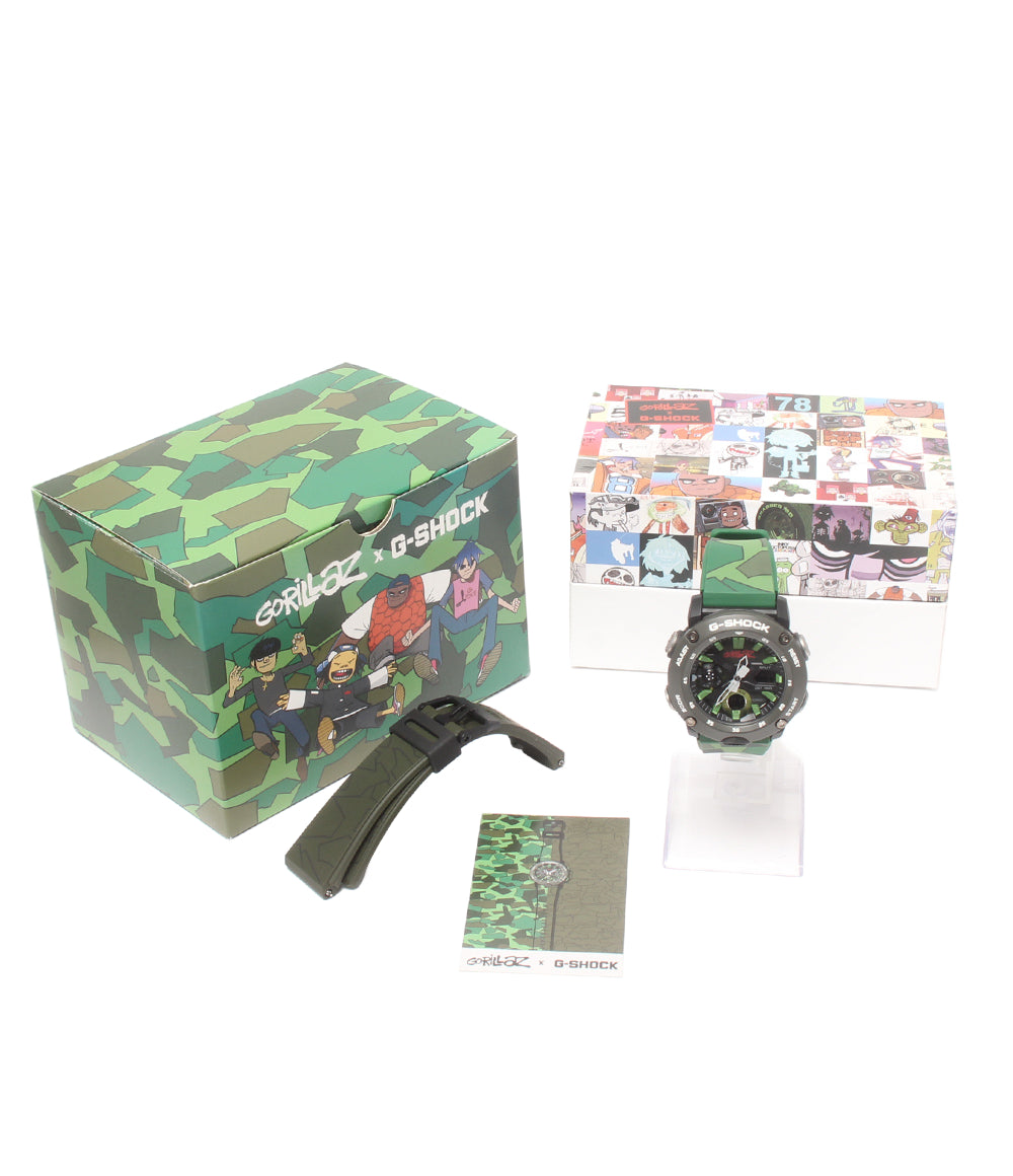 美品 CASIO 腕時計 Gorillaz コラボ ゴリラズ G-SHOCK クオーツ