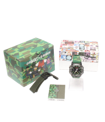美品 CASIO 腕時計 Gorillaz コラボ ゴリラズ G-SHOCK クオーツ Gorillaz メンズ カシオ