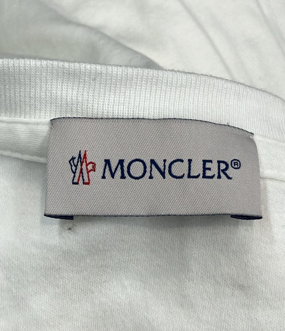 MONCLER 半袖ワンピース 異素材切替ワンピース H10938I00006 レディース SIZE XS モンクレール