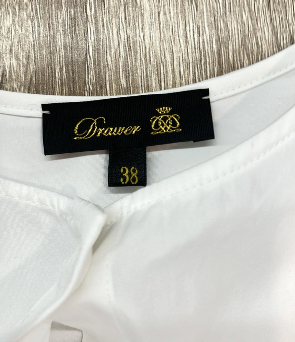 Drawer 長袖ブラウス ボリュームスリーブ ノーカラー 6511-299-0517 レディース SIZE 38 (M) ドゥロワー