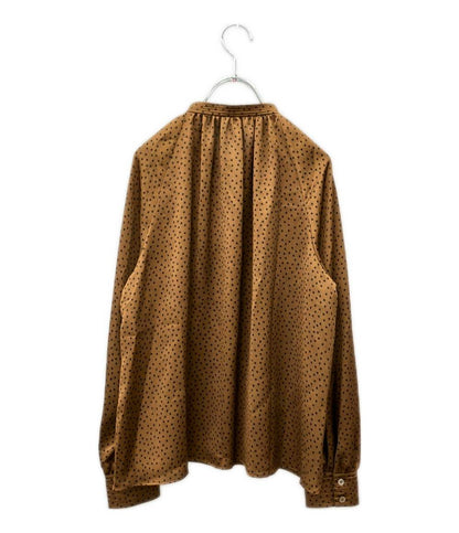 美品 LANVIN en Bleu リボンタイブラウス レディース SIZE 38 (S) ランバンオンブルー