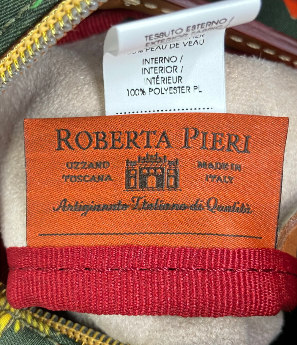 美品 Roberta Pieri ハンドバッグ ショルダーバッグ 2WAY 斜め掛け レディース ロベルタピエリ
