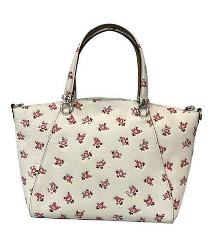 美品 コーチ 2WAY トートバッグ ショルダーバッグ 斜め掛け プレーリーサッチェル フローラルブルームプリント 26792 レディース COACH