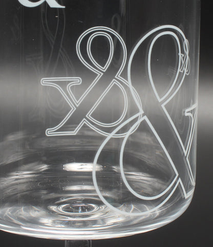 美品 Tiffany & Co. ワイングラス 2点セット ペア アンパサンド ティファニー