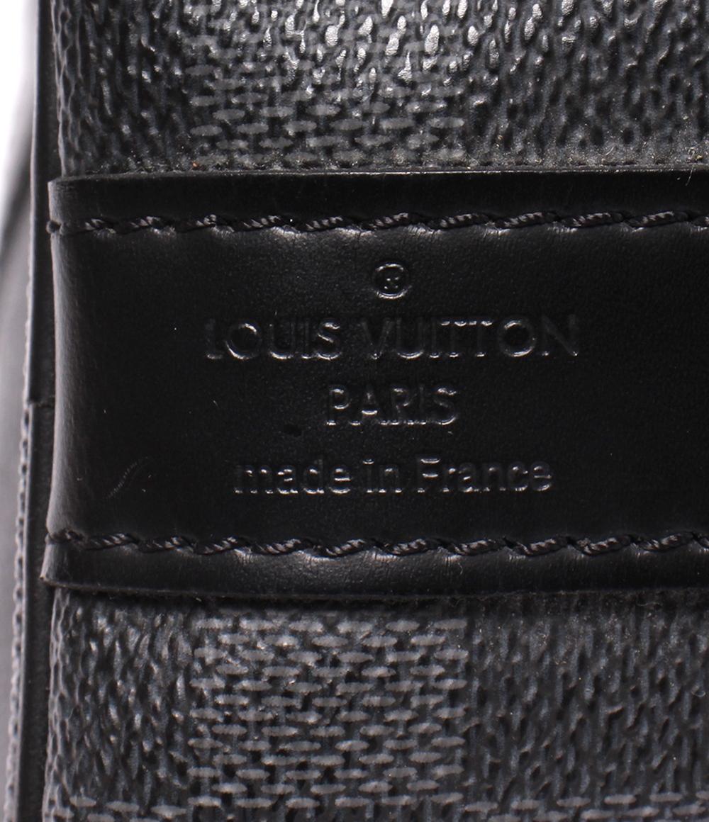 LOUIS VUITTON 2wayボストンバッグ ショルダーバッグ 斜め掛け キーポル バンドリエール55 ダミエ グラフィット N41413 メンズ レディース