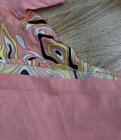 Emilio Pucci 半袖Tシャツ 総柄 1577-343-1190 レディース SIZE S エミリオ・プッチ