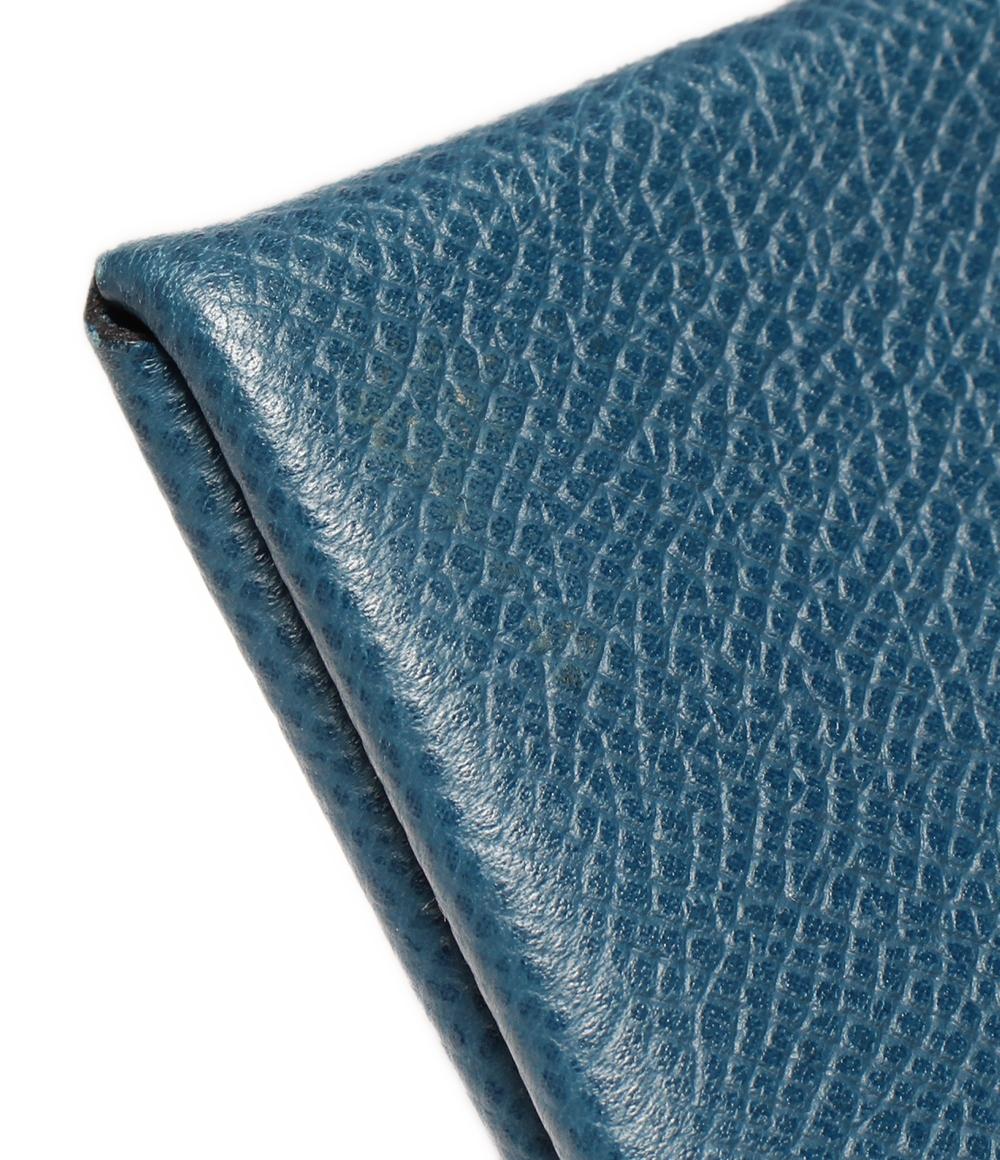 エルメス カードケース □L刻印 カルヴィ ユニセックス HERMES