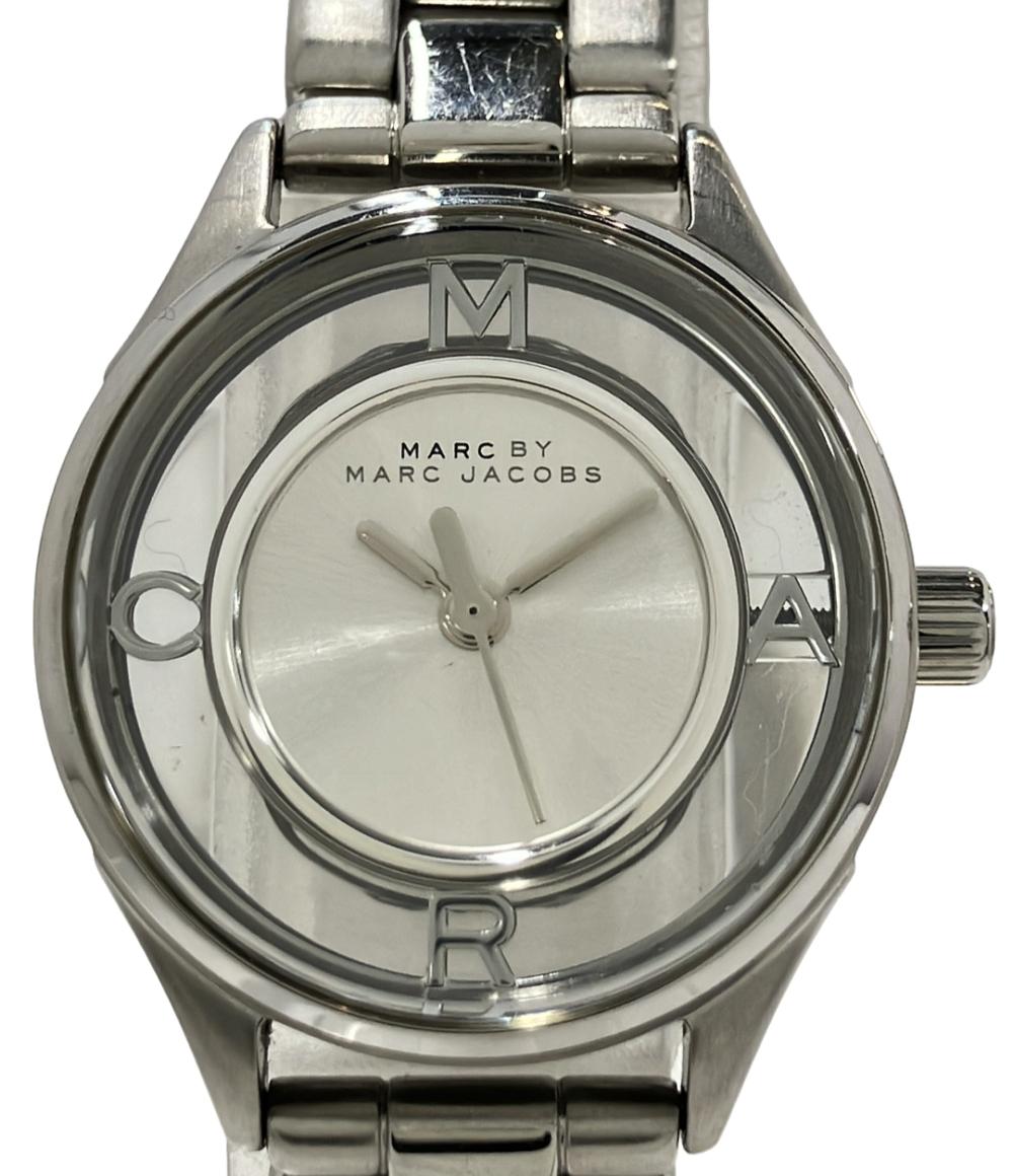 マークバイマークジェイコブス 腕時計 クオーツ シルバー MBM3416 レディース MARC BY MARC JACOBS