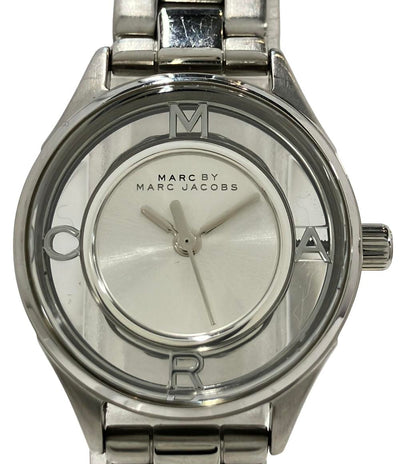 マークバイマークジェイコブス 腕時計 クオーツ シルバー MBM3416 レディース MARC BY MARC JACOBS