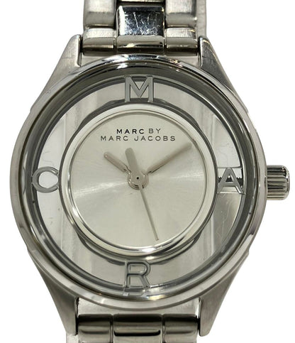 マークバイマークジェイコブス 腕時計 クオーツ シルバー MBM3416 レディース MARC BY MARC JACOBS