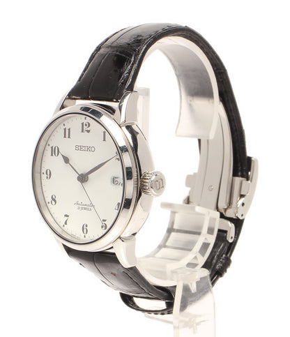 SEIKO 腕時計 プレザージュ 自動巻き ホワイト SARX027 メンズ セイコー