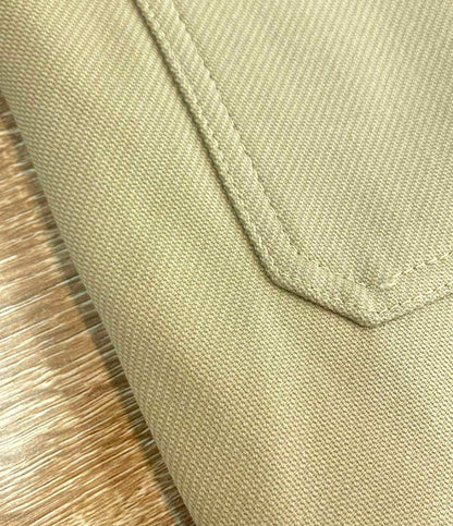 LOEWE ジャケット コンボ アナグラム ロゴレザーパッチ ブルゾン 羊毛 ワークウェア ジャケット H526Y02W27 メンズ SIZE 46 (M) ロエベ