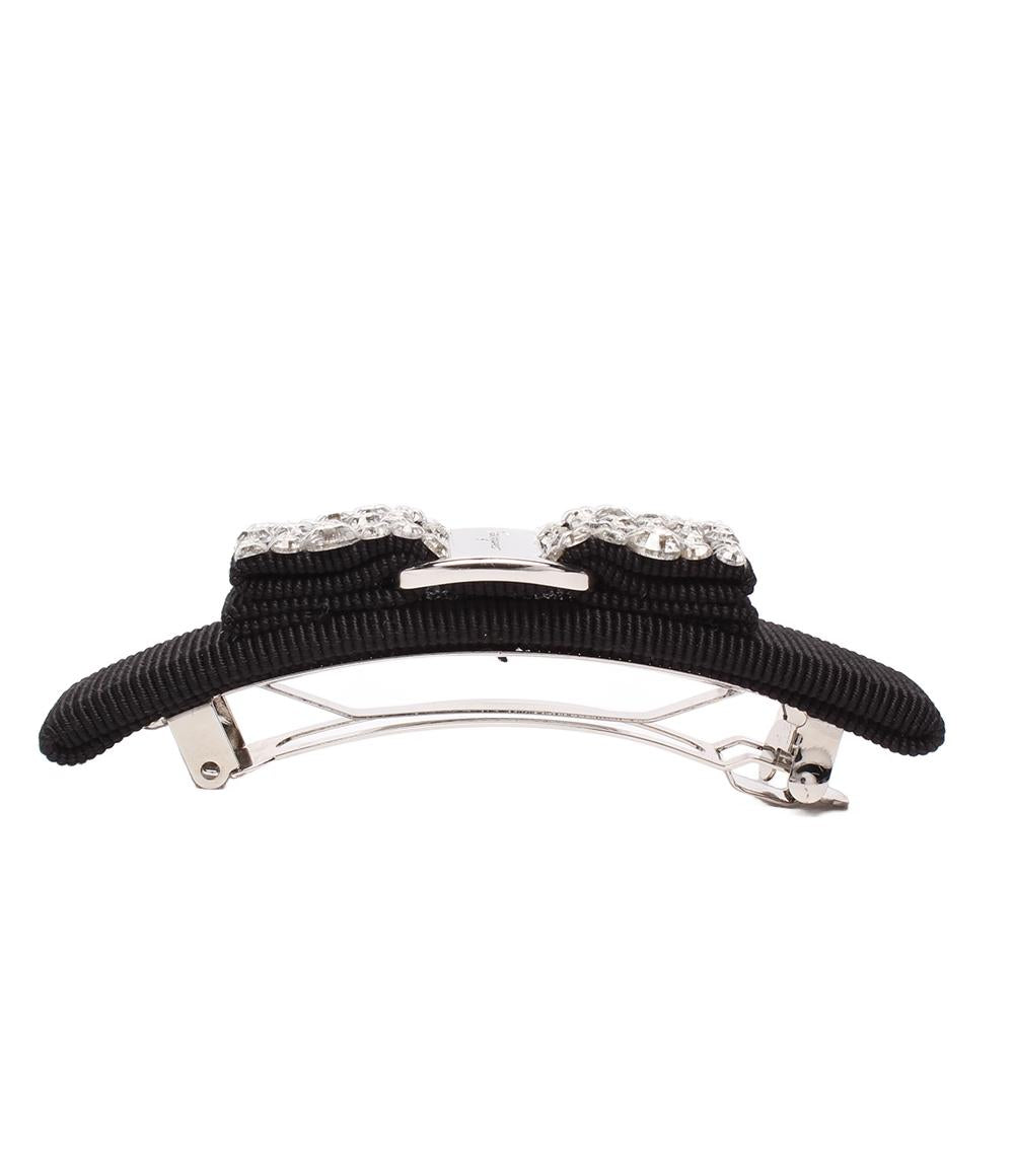 美品！フェラガモ　ヴァラリボンバレッタ　ビジュー 美品 Salvatore Ferragamo リボンバレッタ ビジュー ヴァラ レディース