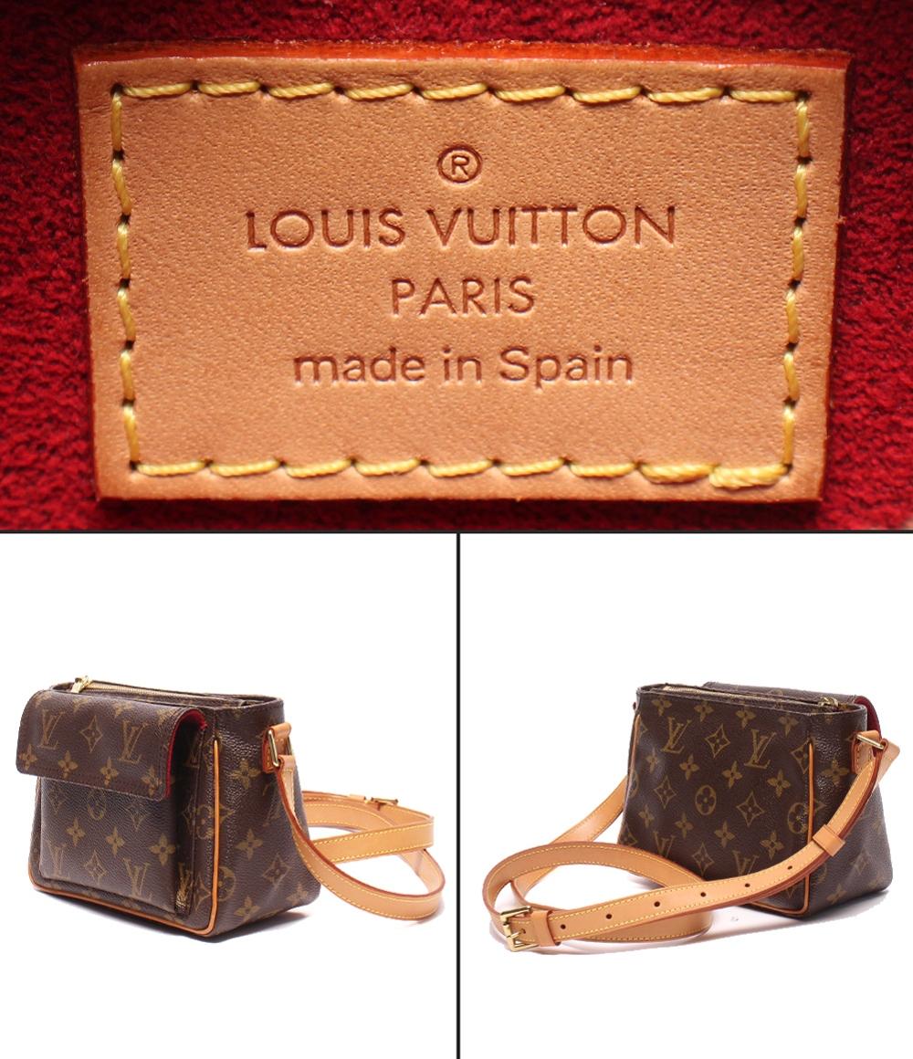 美品 LOUIS VUITTON ショルダーバッグ 肩掛け 斜め掛け ヴィバシテPM モノグラム M51165 レディース ルイ・ヴィトン
