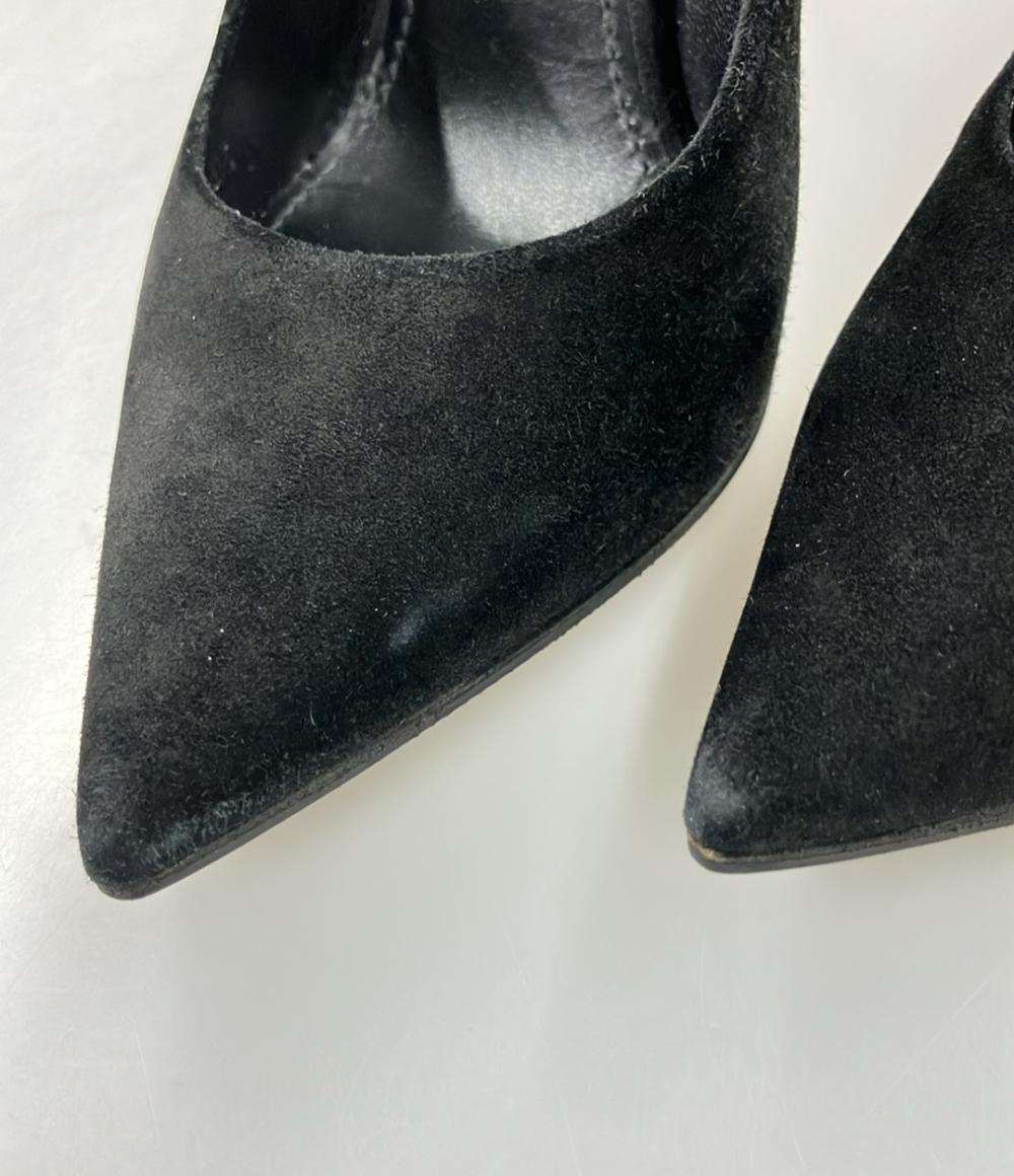 LOUIS VUITTON パンプス スエード モノグラム レディース SIZE 36 1/2 (23.5cm) ルイ・ヴィトン