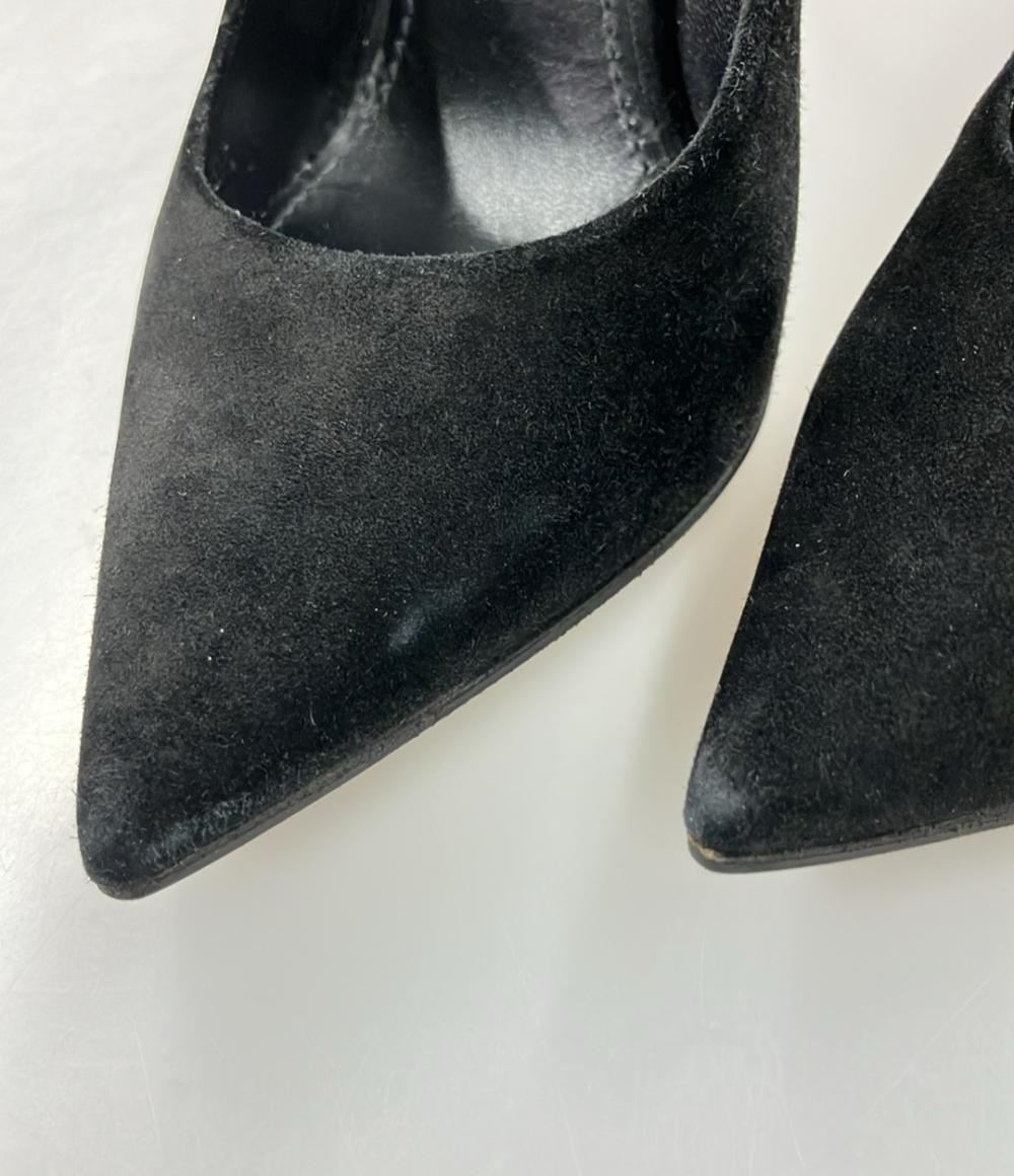 LOUIS VUITTON パンプス スエード モノグラム レディース SIZE 36 1/2 (23.5cm) ルイ・ヴィトン